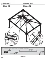 Preview for 20 page of Sojag 39166 Assembly Manual