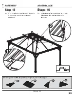 Preview for 23 page of Sojag 39166 Assembly Manual