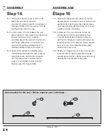 Preview for 24 page of Sojag 39166 Assembly Manual