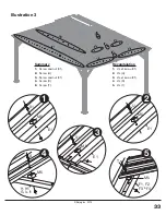 Preview for 33 page of Sojag 39166 Assembly Manual