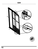 Preview for 12 page of Sojag 440-9160123 Assembly Manual