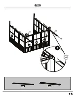 Preview for 15 page of Sojag 440-9160123 Assembly Manual