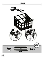 Preview for 22 page of Sojag 440-9160123 Assembly Manual