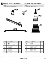 Предварительный просмотр 9 страницы Sojag 445-7159325 Assembly Manual