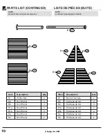 Предварительный просмотр 10 страницы Sojag 445-7159325 Assembly Manual