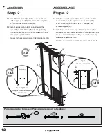 Предварительный просмотр 12 страницы Sojag 445-7159325 Assembly Manual