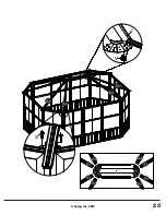 Предварительный просмотр 25 страницы Sojag 445-7159325 Assembly Manual