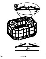 Предварительный просмотр 40 страницы Sojag 445-7159325 Assembly Manual