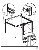 Предварительный просмотр 17 страницы Sojag 500-4155891 Owner'S Manual