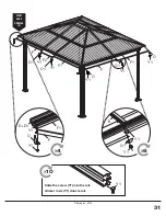 Предварительный просмотр 31 страницы Sojag 500-4155921 Owner'S Manual