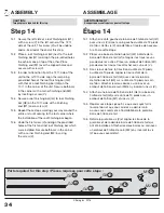 Предварительный просмотр 34 страницы Sojag 500-6153675 Assembly Manual