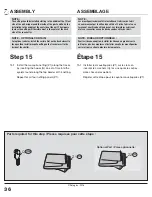 Предварительный просмотр 36 страницы Sojag 500-6153675 Assembly Manual