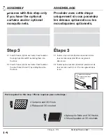 Предварительный просмотр 14 страницы Sojag 500-6157239 Assembly Manual