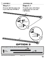 Предварительный просмотр 15 страницы Sojag 500-6159233 Assembly Instructions Manual