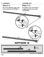 Предварительный просмотр 16 страницы Sojag 500-6159233 Assembly Instructions Manual