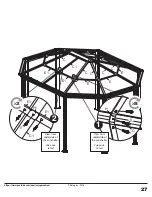 Предварительный просмотр 27 страницы Sojag 500-6159233 Assembly Instructions Manual