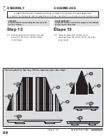 Предварительный просмотр 28 страницы Sojag 500-6159233 Assembly Instructions Manual