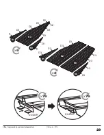 Предварительный просмотр 29 страницы Sojag 500-6159233 Assembly Instructions Manual