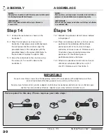 Предварительный просмотр 30 страницы Sojag 500-6159233 Assembly Instructions Manual