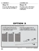 Предварительный просмотр 34 страницы Sojag 500-6159233 Assembly Instructions Manual