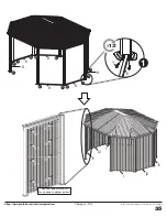 Предварительный просмотр 35 страницы Sojag 500-6159233 Assembly Instructions Manual