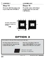 Предварительный просмотр 36 страницы Sojag 500-6159233 Assembly Instructions Manual