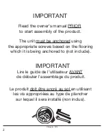 Preview for 2 page of Sojag 500-6159684 Assembly Manual