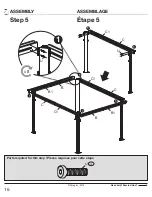 Preview for 16 page of Sojag 500-6159684 Assembly Manual