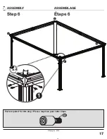 Preview for 17 page of Sojag 500-6159684 Assembly Manual