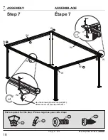 Preview for 18 page of Sojag 500-6159684 Assembly Manual