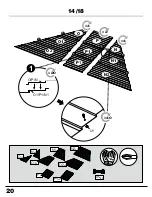 Предварительный просмотр 20 страницы Sojag 500-8163308 Assembly Manual