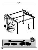 Preview for 14 page of Sojag 500-9159608 Assembly Manual