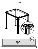 Preview for 9 page of Sojag 500-9162387 Assembly Manual