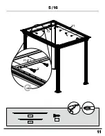 Preview for 11 page of Sojag 500-9162387 Assembly Manual