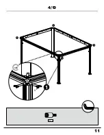 Preview for 11 page of Sojag 500-9162394 Assembly Manual