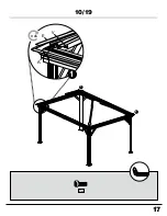 Предварительный просмотр 17 страницы Sojag 500-9162394 Assembly Manual