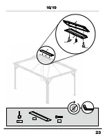 Preview for 23 page of Sojag 500-9162394 Assembly Manual