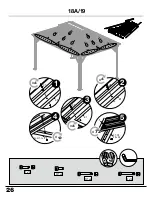 Предварительный просмотр 26 страницы Sojag 500-9162394 Assembly Manual