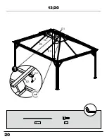 Preview for 20 page of Sojag 500-9162493 Assembly Manual