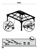 Preview for 26 page of Sojag 500-9162493 Assembly Manual