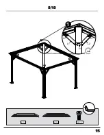 Preview for 15 page of Sojag 500-9163285 Assembly Manual