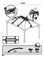 Предварительный просмотр 18 страницы Sojag 500-9163285 Assembly Manual