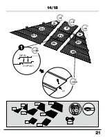 Предварительный просмотр 21 страницы Sojag 500-9163285 Assembly Manual