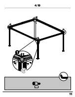 Preview for 11 page of Sojag 500-9164909 Assembly Manual