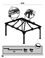 Preview for 16 page of Sojag 500-9164909 Assembly Manual