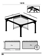 Preview for 26 page of Sojag 500-9164909 Assembly Manual