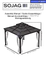 Preview for 1 page of Sojag 500-9165173 Assembly Manual