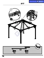 Preview for 14 page of Sojag 500-9165173 Assembly Manual