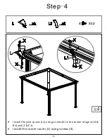 Preview for 10 page of Sojag 772830153248 Owner'S Manual