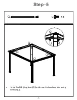 Preview for 11 page of Sojag 772830153248 Owner'S Manual